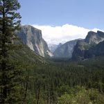 El Capitan and Half Dome at the end