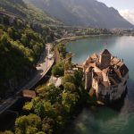 Chillon Castle, Veytaux Lake-Geneva, Switzerland