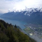 Harder Kulm top of Interlaken Switzerland