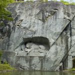 Lion Monument Zurich Switzerland