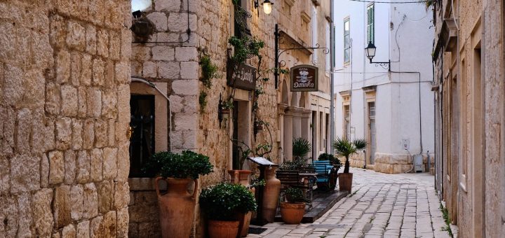 Street in Split Coratia