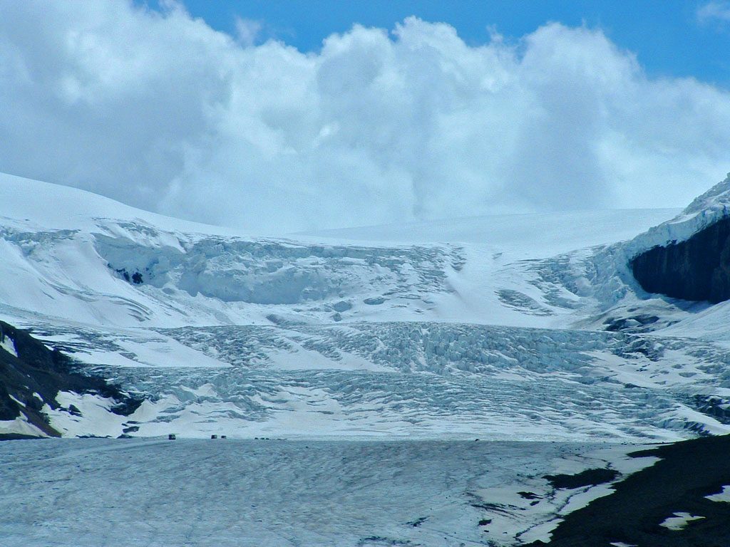 Athabasca Glacier in Jasper