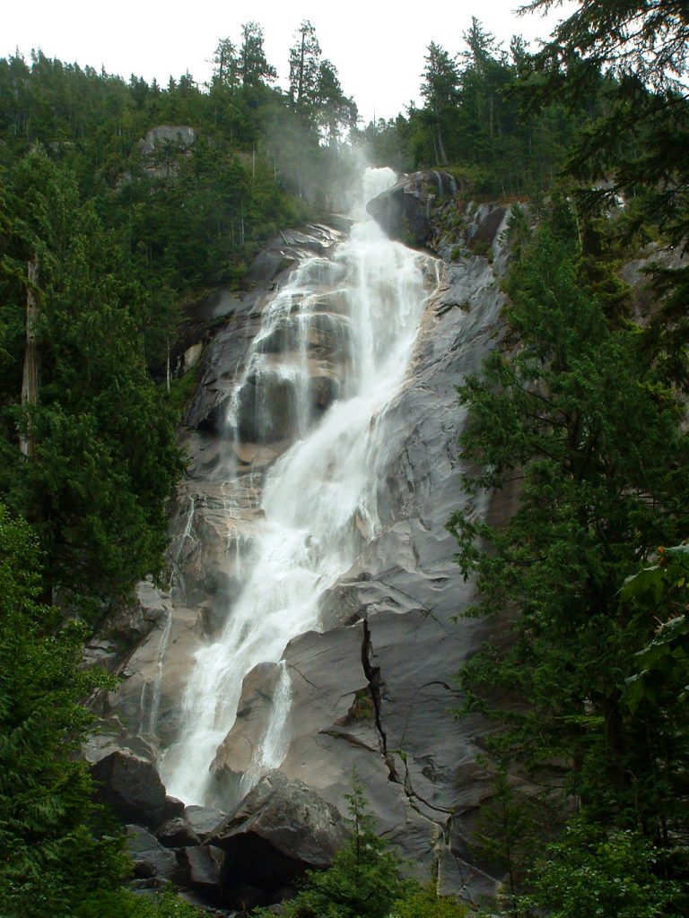 Shannon Falls, Brittish Columbia. Canada