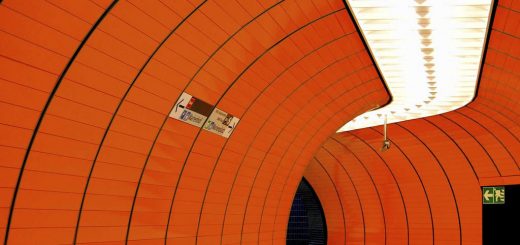 Metro station in Munich