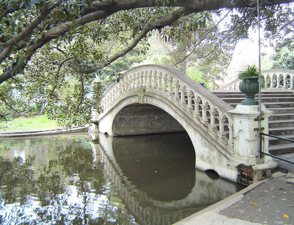 The old bridge, Buenos Aires Zoo, Argentina