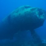 Airplane wreck, Scuba diving