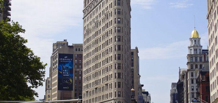 Flatiron Building or Fuller Building. New York City