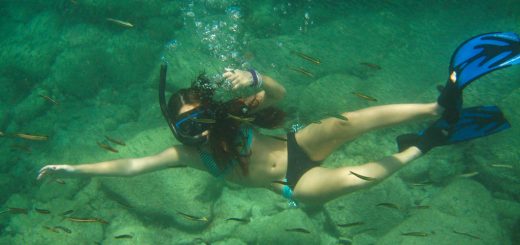 Katie Snorkeling, Long Bay Beef Island Tortola