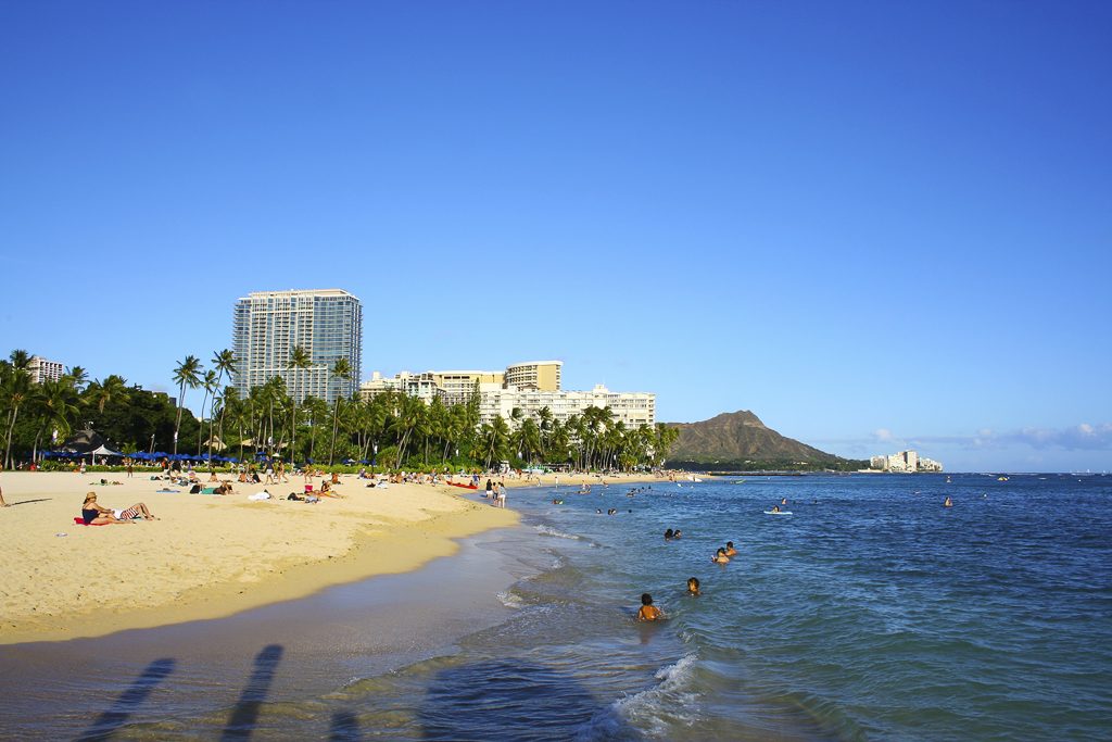 Waikiki Beach. Honolulu