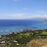 View from Diamond Head State Monument, Oahu