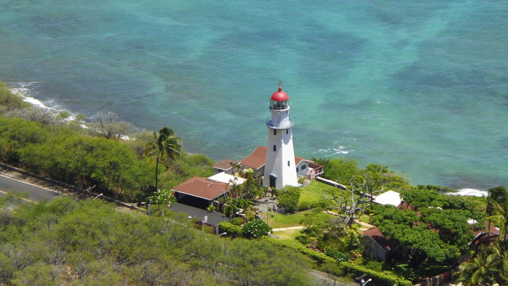 View from Diamond Head State Monument, Oahu