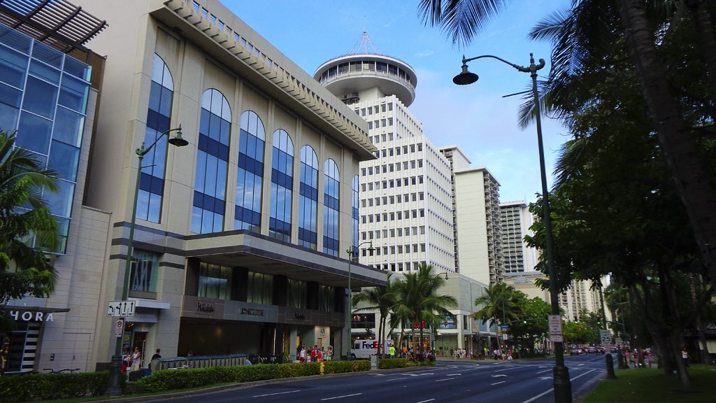 Waikiki, Honolulu.