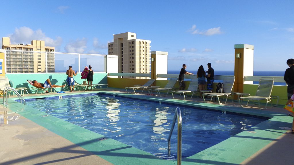 Aqua Pacific Monarch. Waikiki, Honolulu.