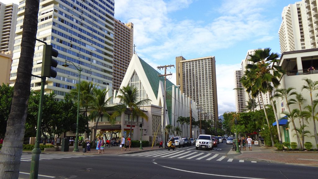 Waikiki, Honolulu.