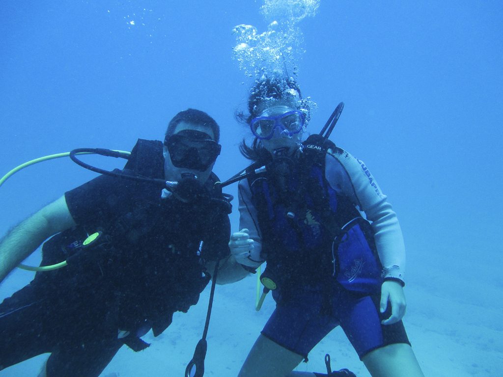 Scuba Diving at Turtle Canyon, Oahu