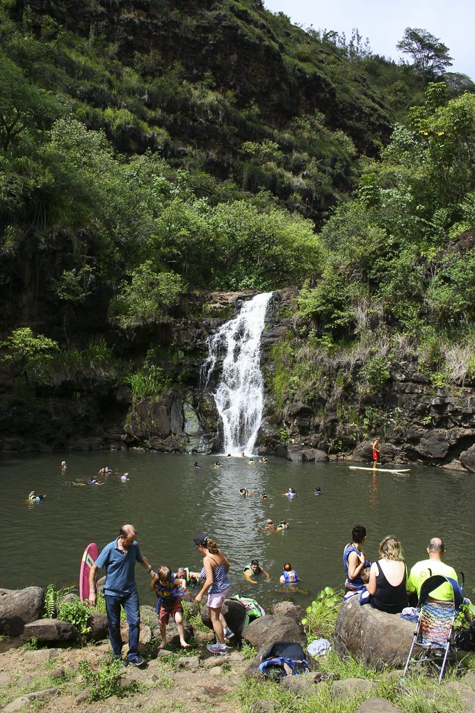 Waymea valley water falls, Oahu