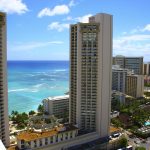 Waikiki beach, Honolulu.