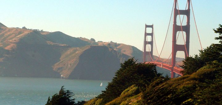 Golden gate bridge, California