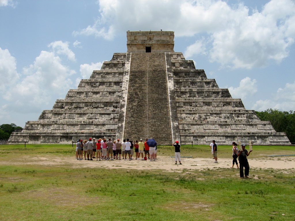Pre-Hispanic City of Chichen-Itza, Yucatan Mexico