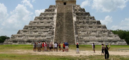 Pre-Hispanic City of Chichen-Itza, Yucatan Mexico