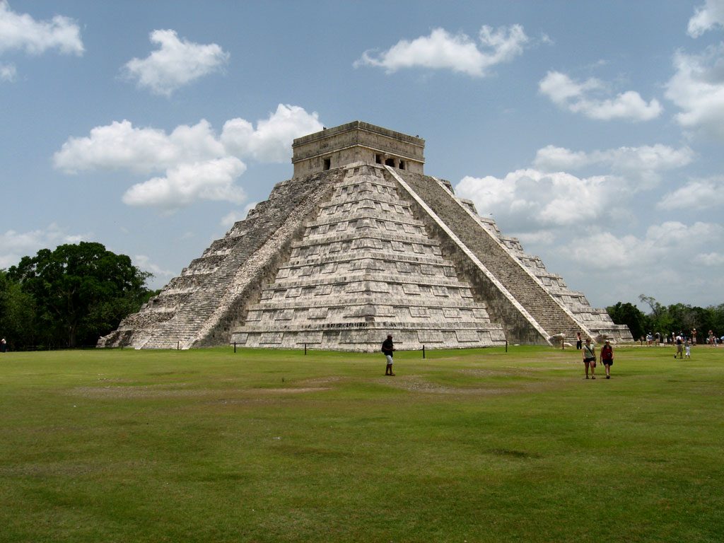 Pre-Hispanic City of Chichen-Itza, Yucatan Mexico